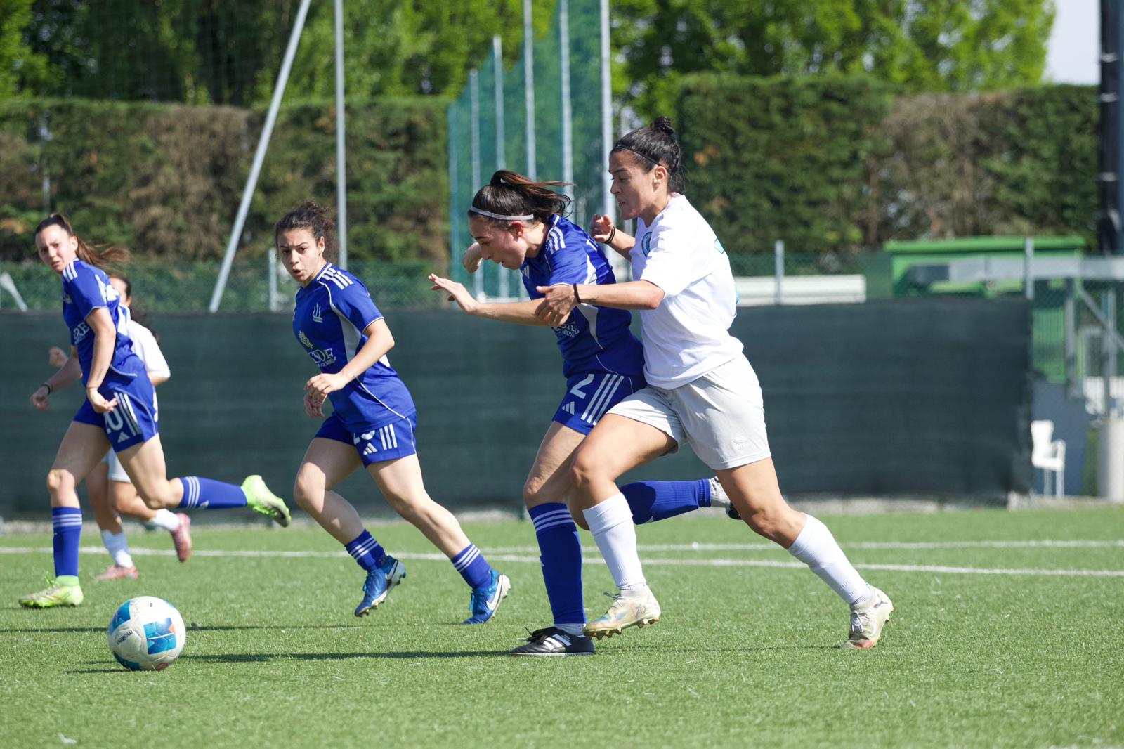 Azione di gioco squadra femminile