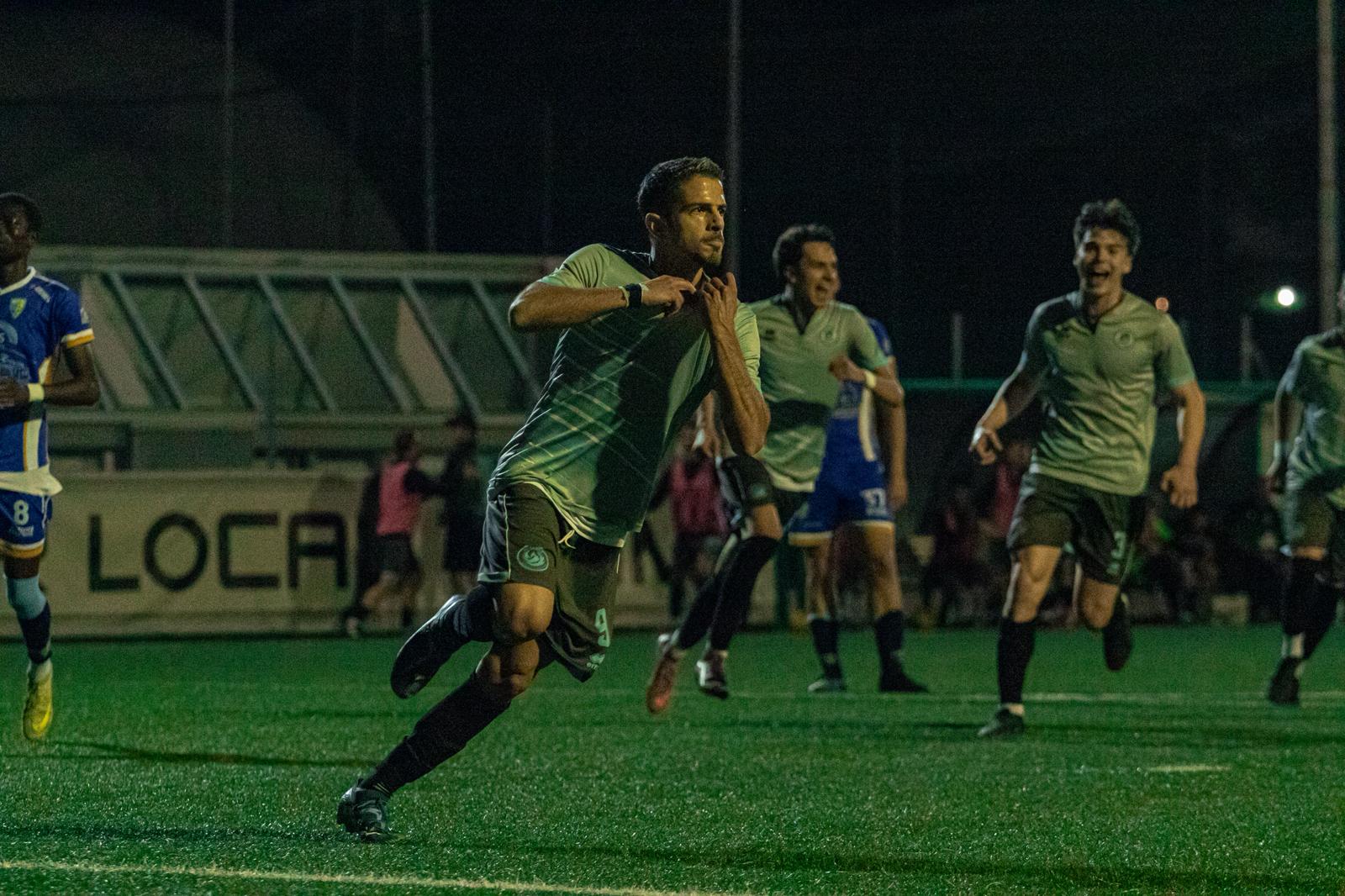 FC LESMO 1-0 COLICODERVIESE Giocatori FC Lesmo esultano dopo un gol durante la partita